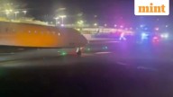 Close call at NY's LaGuardia: Delta Air Lines jets collide on taxiway, 1 injured