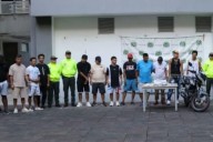 Desmantelan red que distribuía narcóticos en colegios y calles de San Gil