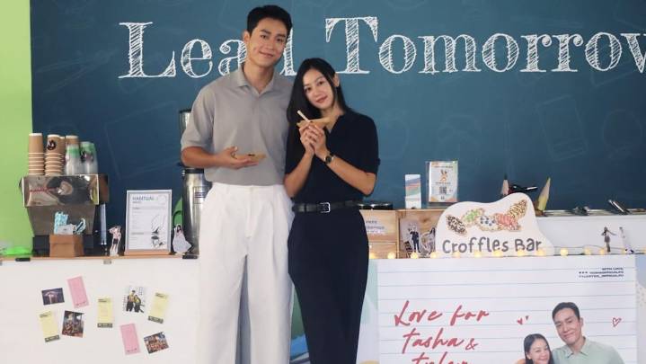 Fans of Tyler Ten and Tasha Low surprise actors with snack bar that costs S$1,000 on set of upcoming series