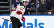 'We all wanted it for him': Devils' Keefe gets first victory over Maple Leafs