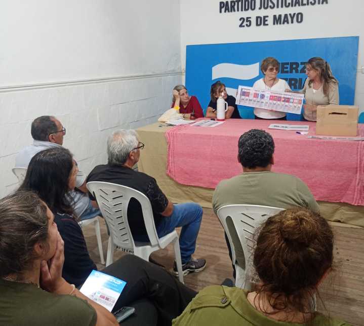 Fuerza Patria capacitó sobre la boleta única