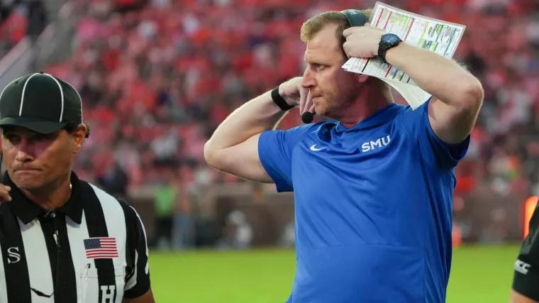 SMU's Rhett Lashlee linked to high-profile coaching vacancies by ESPN analyst