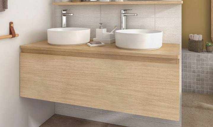 Muebles de baño según su forma e instalación
