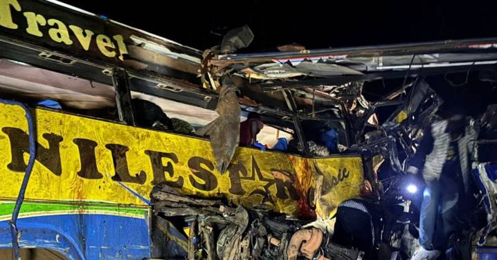 Uganda bus crash: At least 63 killed in massive collision as buses 'tried to overtake'