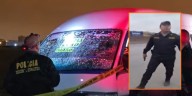 Policía saca su arma durante protesta de conductores por muerte de chofer en Villa El Salvador
