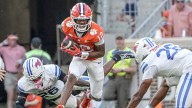 Bryant Wesco Jr out of hospital after injury but Clemson WR's season over