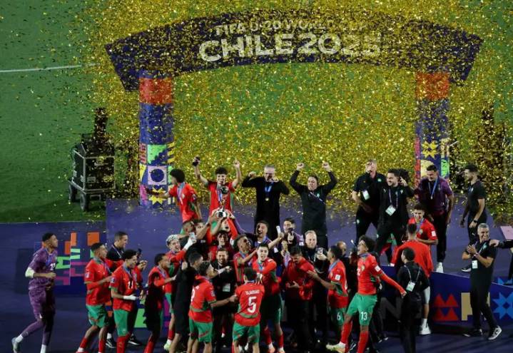 Marruecos humilla 2-0 a Argentina y es campeón del Mundial Sub