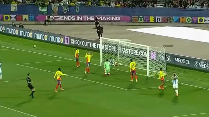 ¡Susto para Colombia! Argentina arrancó con fuerza el segundo tiempo en la semifinal del Mundial Sub