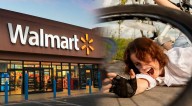 ALERTA en Walmart | Joven se sube a bicicleta eléctrica y atropella a una mujer dentro de la tienda