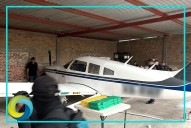 Aseguran más de 200 paquetes de cocaína y una avioneta en Chiapas