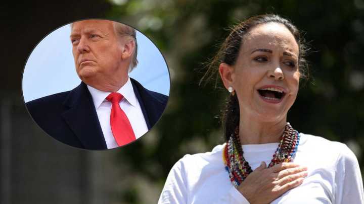 Donald Trump reacciona al Nobel de la Paz a María Corina Machado y afirma que habló con la dirigente opositora venezolana: 'Me llamó; fue muy amable'