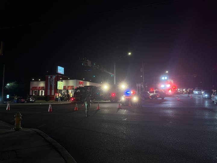 Pedestrian struck near intersection in Cumberland County