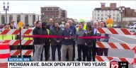 Lansing celebrates reopening of Michigan Ave. after $14.1 million project