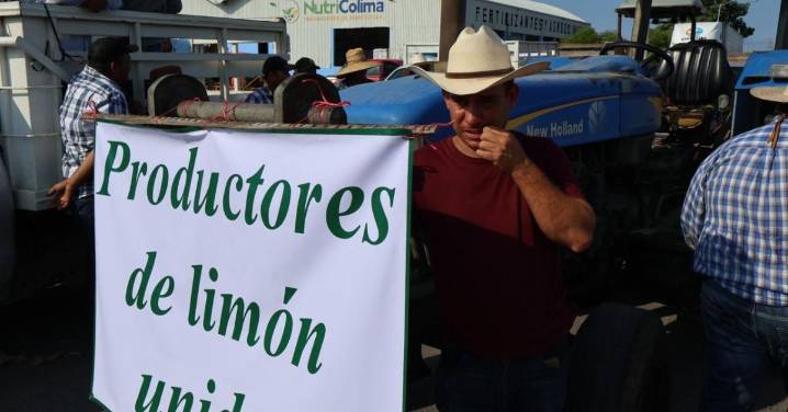 Productores de Colima se suman al Paro Nacional Agropecuario