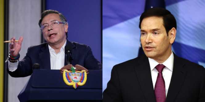 Marco Rubio se une a las críticas a Gustavo Petro desde Estados Unidos