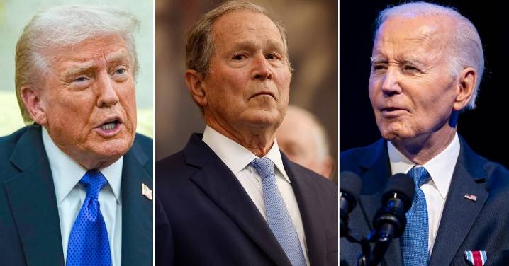 WATCH: Trump Confuses Biden with George W. Bush in Embarrassing Mishap