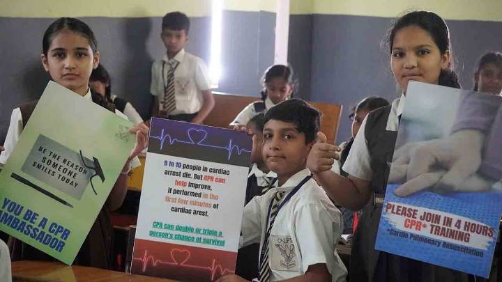From Classrooms To Lifesavers: School Students Master The Art Of CPR