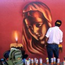 Con murales, Gobierno Capitalino celebra la vida en panteones de la delegación de Bocas