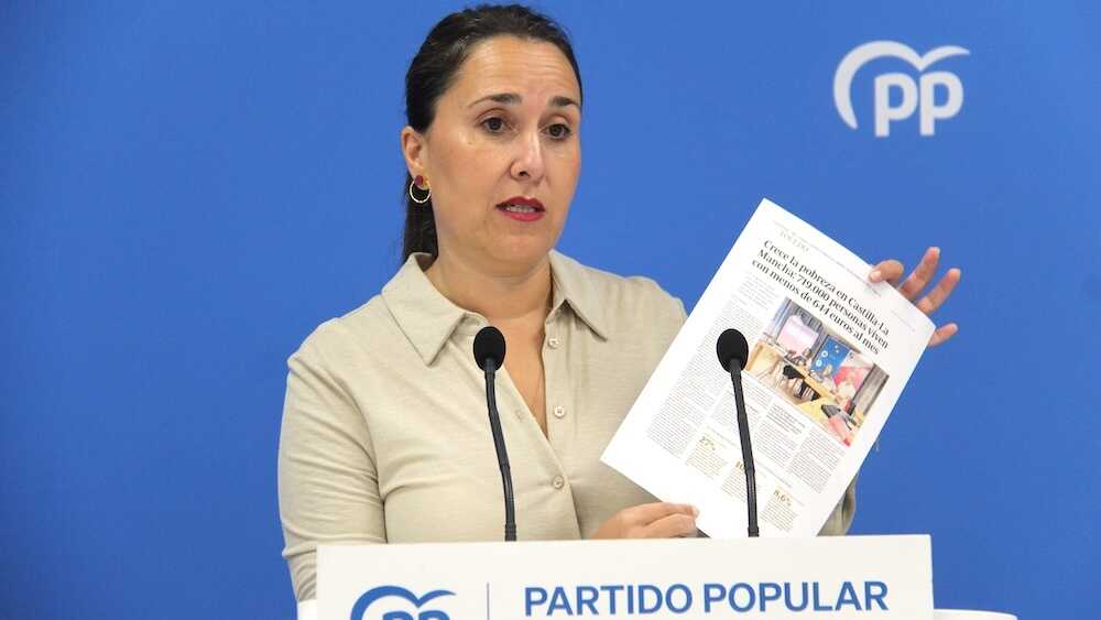 El PP acusa a Page de "hundir" a CLM en la pobreza tras diez años de “fraude político”