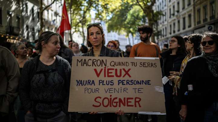 Movilizaciones en Francia contra el ajuste fiscal de Macron