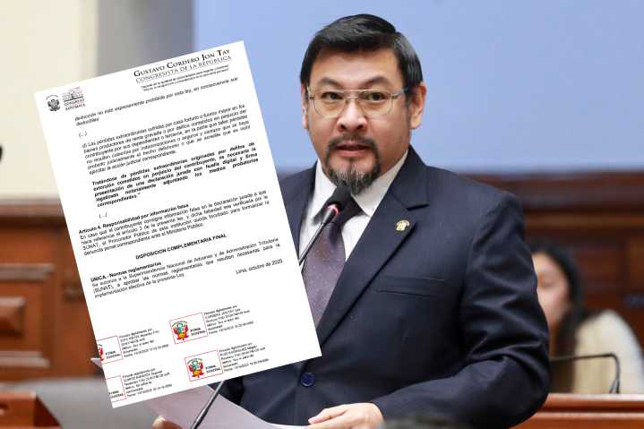 Presentan proyecto para que las extorsiones se deduzcan en el impuesto a la renta