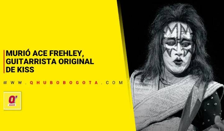 Murió Ace Frehley, guitarrista original de Kiss