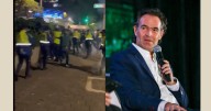 Fico Gutiérrez condenó actos de vandalismo durante marcha pro Palestina en Medellín