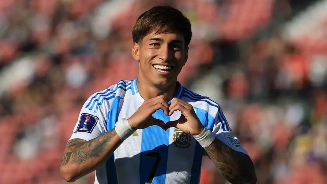 Argentina le ganó por 2 a 0 a México y se metió en semis del Mundial Sub