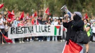 Un centenar de estudiantes pasan la noche encerrados en la Complutense en apoyo a Gaza y el asalto se salda con tres heridos leves