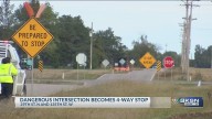 Four-way stop now at dangerous Sedgwick County intersection
