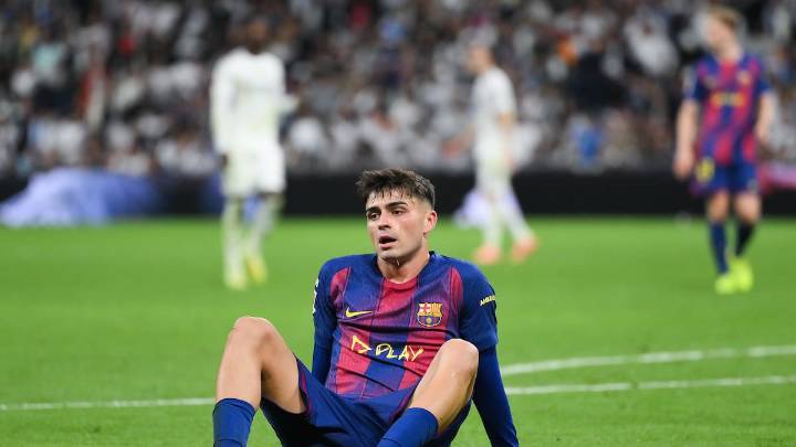 Pedri estará entre cuatro y cinco semanas de baja