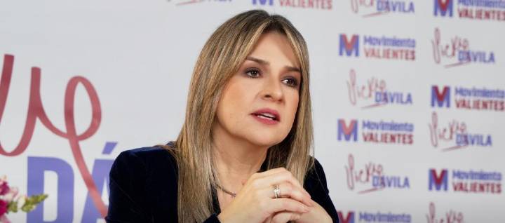 Vicky Dávila le pidió a la Fuerza Pública no seguir órdenes de Petro