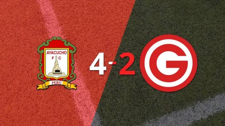 Liga 1: Ezequiel Naya marcó un doblete, pero Deportivo Garcilaso perdió con Ayacucho FC por un gol agónico