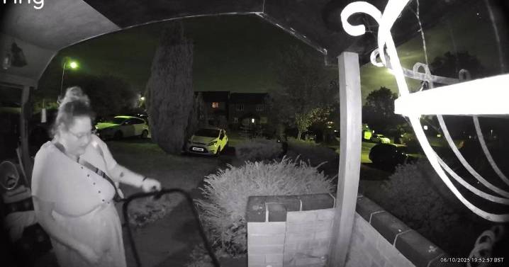 Mum walks up to front door with empty pram - then realises she's forgotten baby