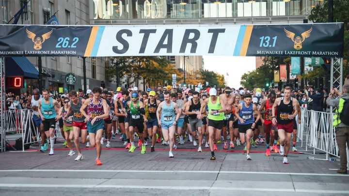 Lakefront Marathon taking place in Milwaukee, including 'Own the Hoan Challenge'