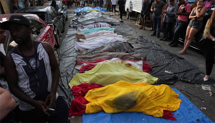 Sube a 132 el número de muertos tras operativo policial de Río de Janeiro