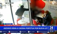 Asesinos irían a cadena perpetua gracias a nueva ley