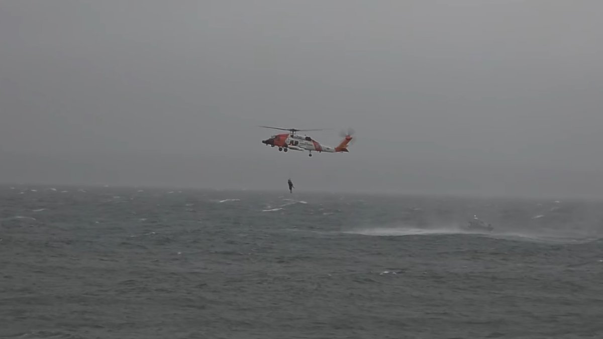 New details on Woods Hole, MA Coast Guard ocean water rescue