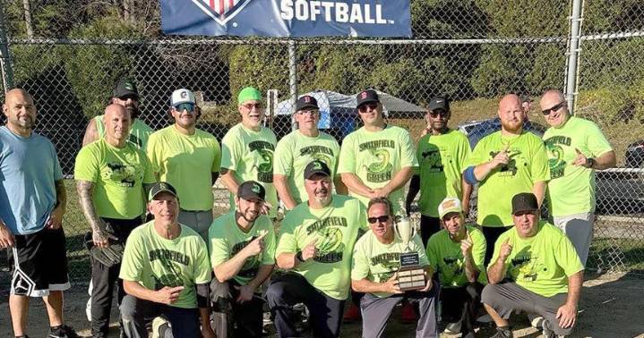 Green Team tops four-time champ to win Smithfield Over-32 Men's Slowpitch Softball League title