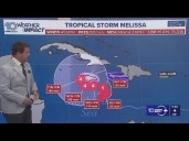 Tracking the Tropics: Melissa moves through the Caribbean, threatens Jamaica and Hispaniola