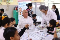 Jefe del Gabinete y ministros de Estado supervisan alimentación escolar