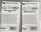 Kroger Voluntarily Recalls Two Varieties of Deli Pasta Salads Because of Possible Health Risk