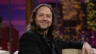 Russell Crowe's rarely-seen son bares striking resemblance to famous dad with super long hair