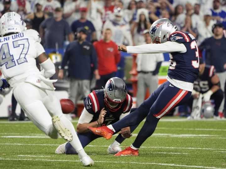 Borregales le dio la victoria a los Patriotas en la NFL