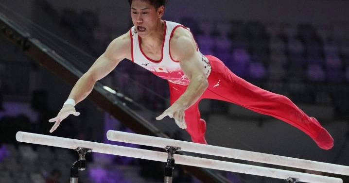 Two-time champ Daiki Hashimoto of Japan tops all-around qualifying at world gymnastics championships