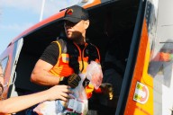 Entregan rescatistas de NL ayuda por aire y por tierra a Veracruz