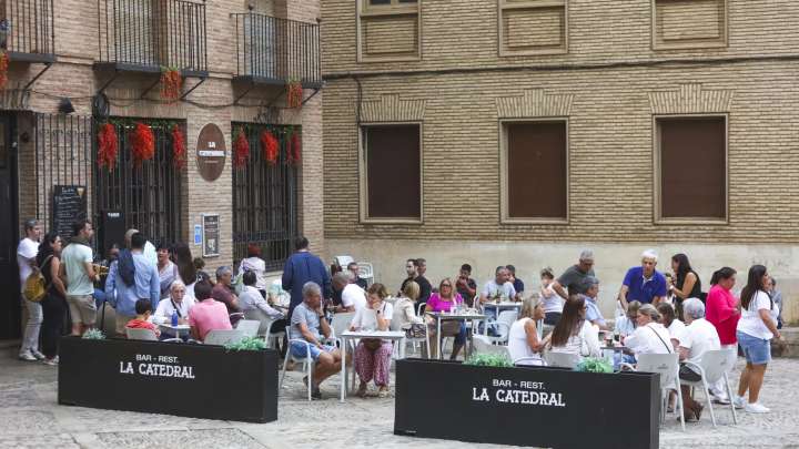 Las terrazas no son solo para el verano, Huesca tiene 194 licencias anuales