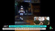 Los Bomberos de Murcia relatan el apagado del 'Cumpleaños Feliz' infinito: "Cortamos directamente los cables de los altavoces"