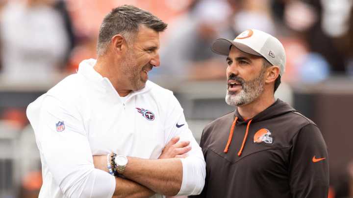 Did Stefanski ever worry about losing job to Vrabel?