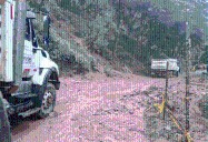 En tiempo record habilitan km 33 vía Los Curos